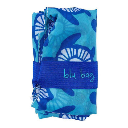 Turtles blu Reusable Shopping Bag-Machine washable Reusable Shopping Bag - rockflowerpaper