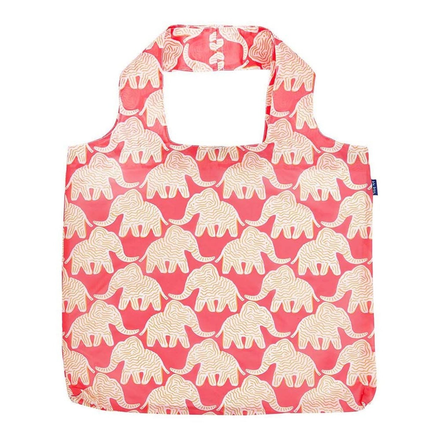 Elephants blu Reusable Shopping Bag-Machine washable Reusable Shopping Bag - rockflowerpaper