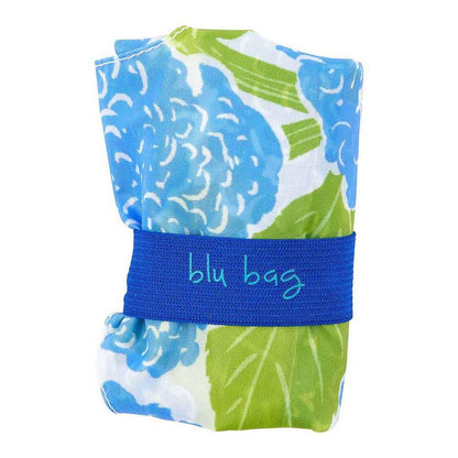 Blue Hydrangea blu Reusable Shopping Bag-Machine washable Reusable Shopping Bag - rockflowerpaper