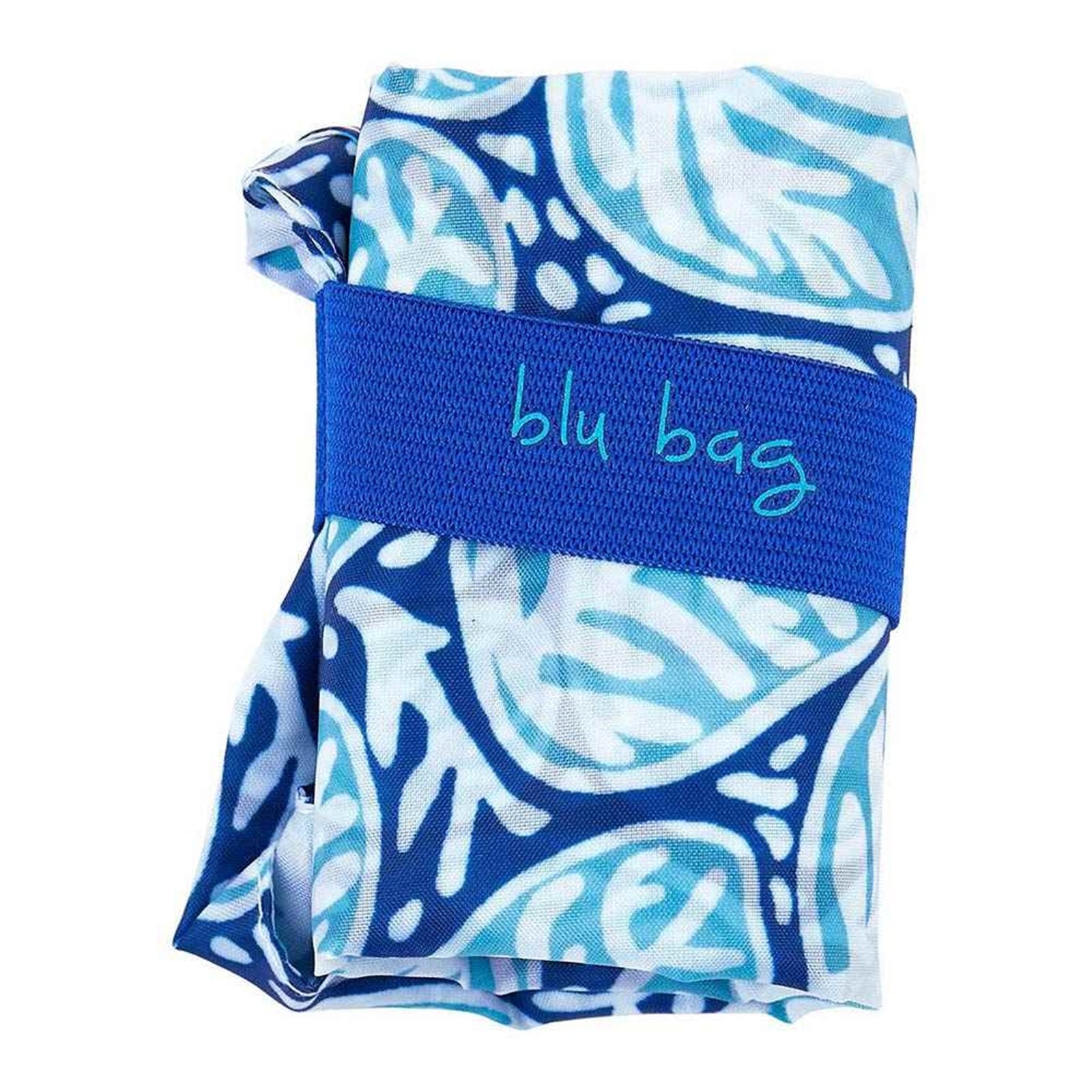 Coral Garden blu Reusable Shopping Bag-Machine washable Reusable Shopping Bag - rockflowerpaper