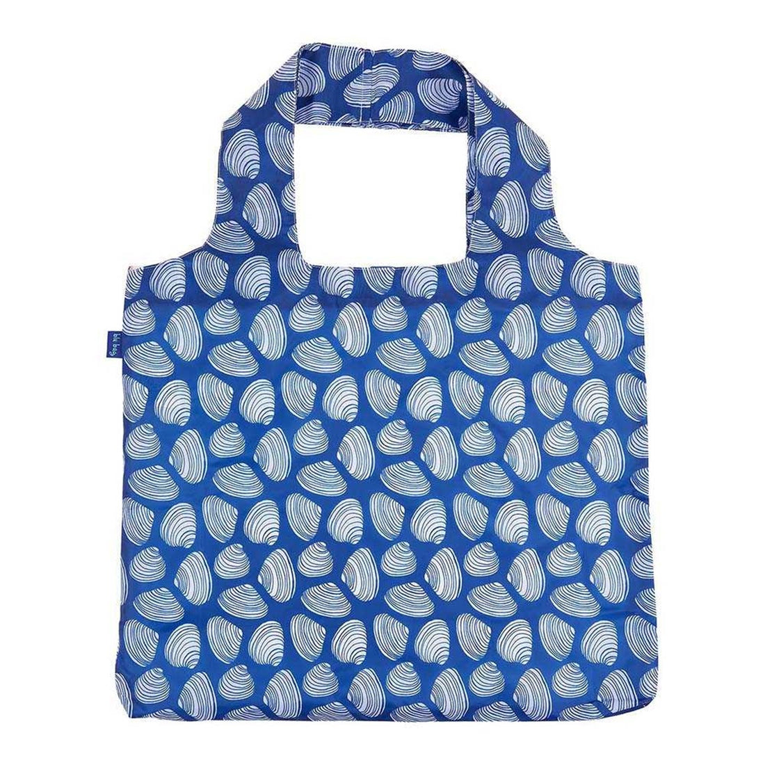 Clamshells Navy blu Reusable Shopping Bag-Machine washable Reusable Shopping Bag - rockflowerpaper