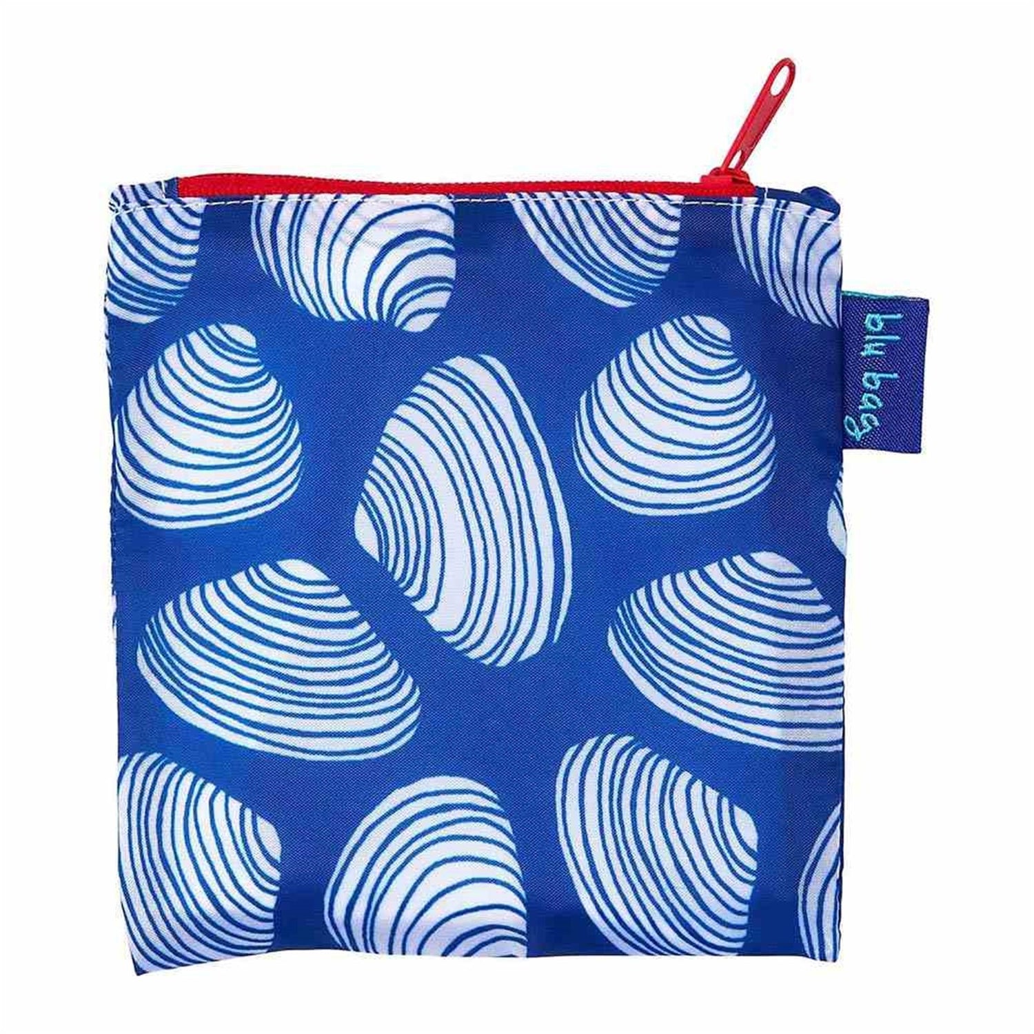 Clamshells Navy blu Reusable Shopping Bag-Machine washable Reusable Shopping Bag - rockflowerpaper