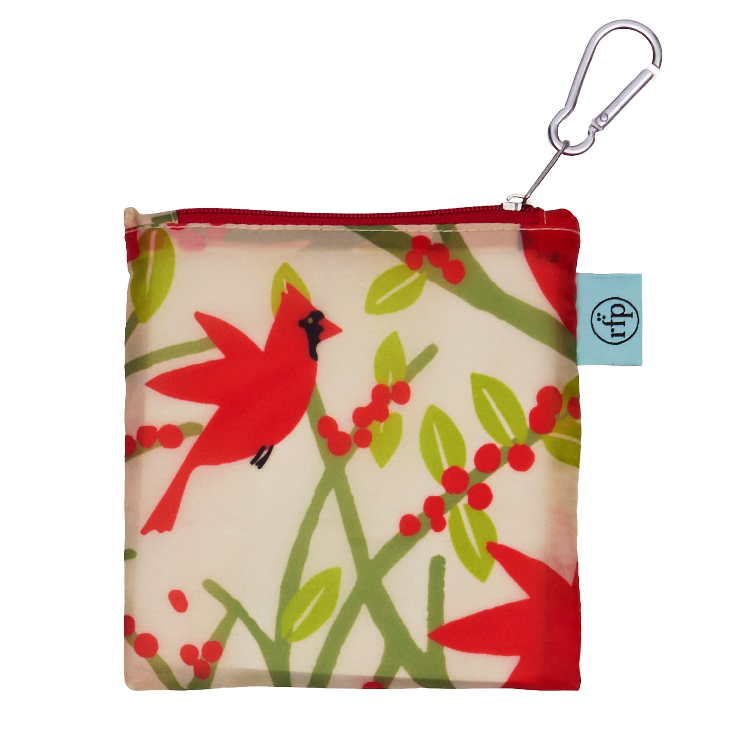 Cardinal Birds  blu Reusable Shopping Bag
