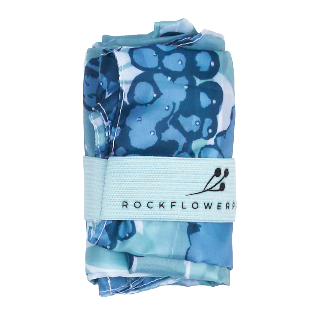 Icelandic Poppies  blu Reusable Shopping Bag