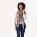Icelandic Poppies Blue Featherweight Scarf