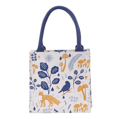 Fox and Feathers Reusable Itsy Bitsy Gift Bag Gift Bag - rockflowerpaper