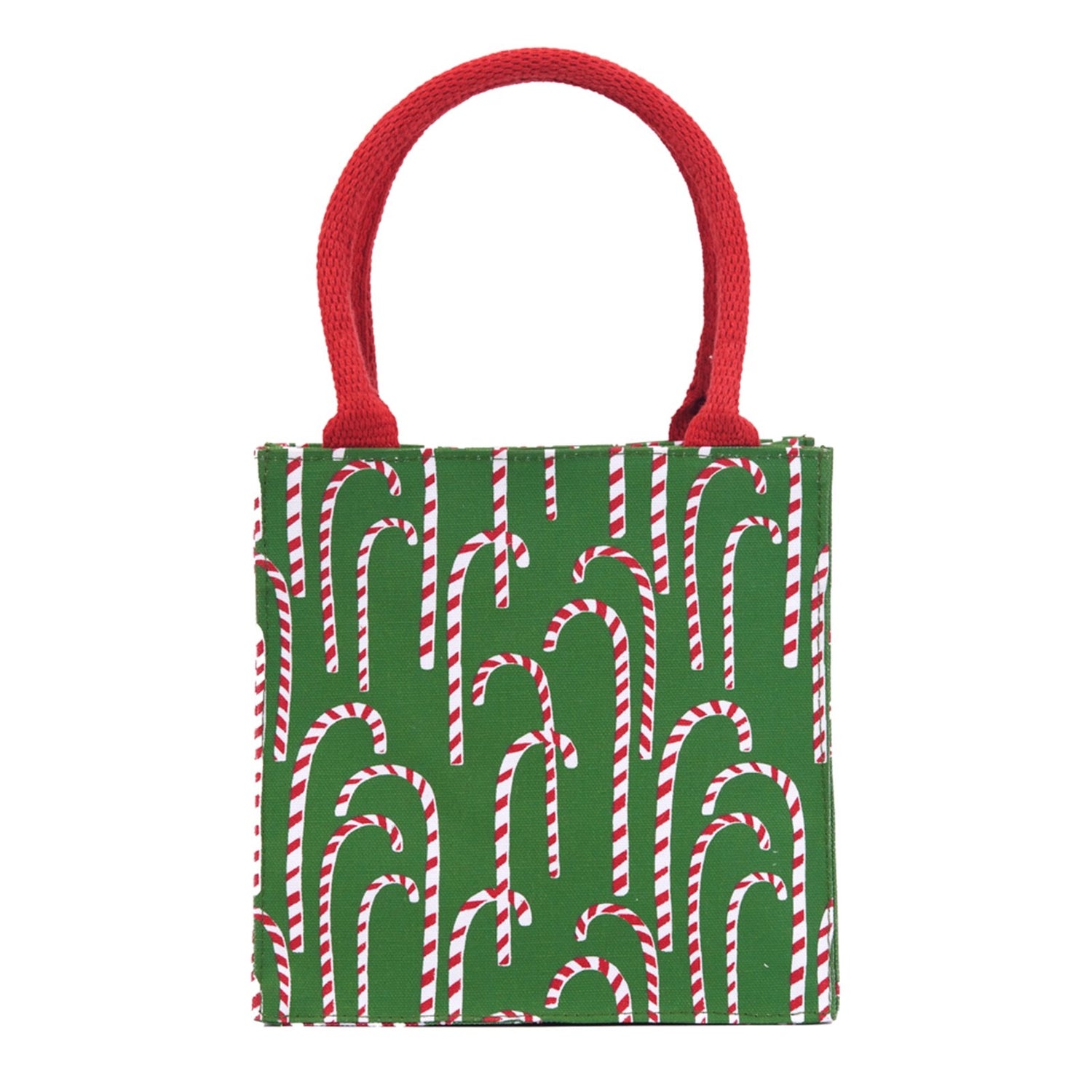 Candy Canes Reusable Itsy Bitsy Gift Bag Gift Bag - rockflowerpaper