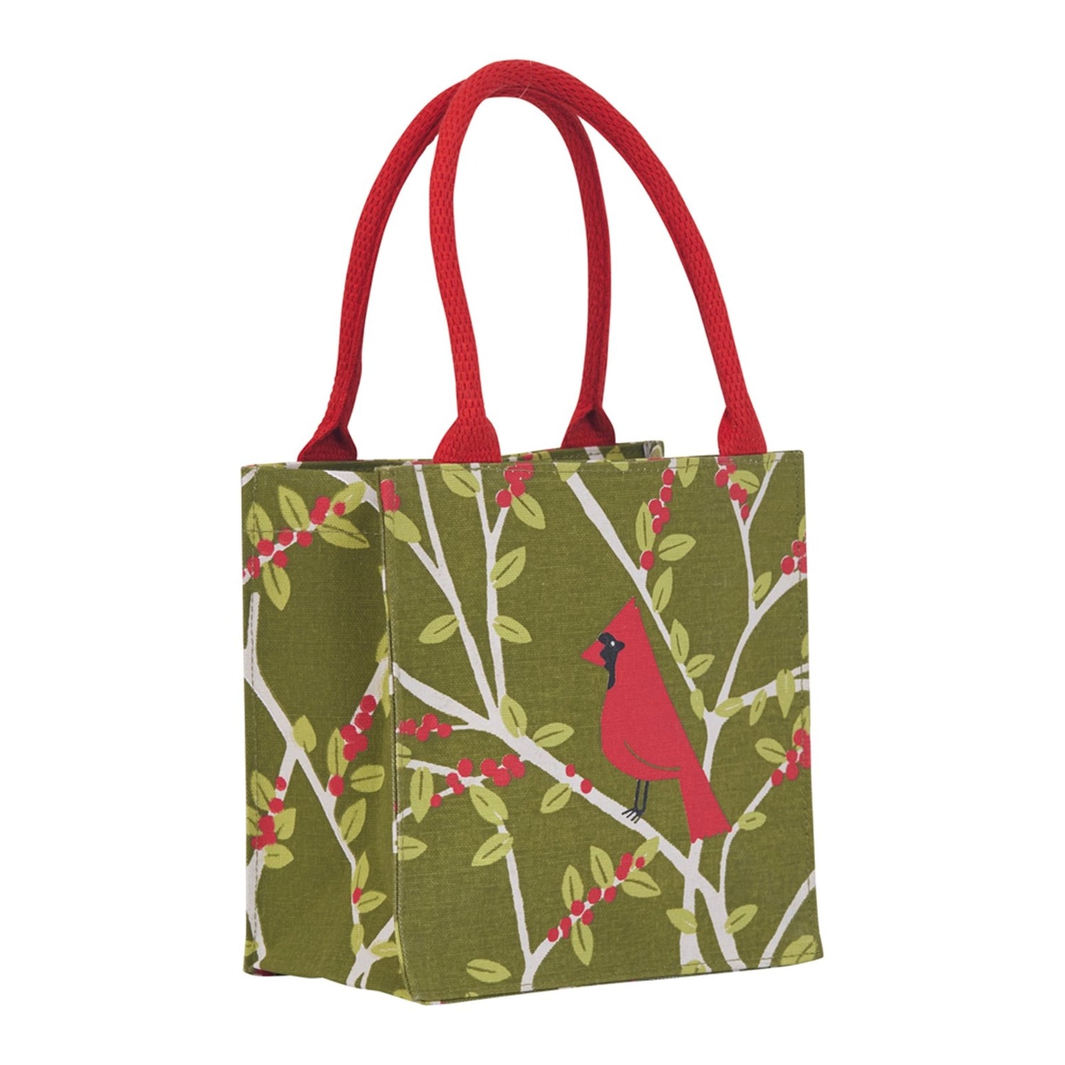 Red Cardinal Reusable Itsy Bitsy Gift Bag Gift Bag - rockflowerpaper