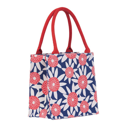 Straw Sunflower Red Reusable Itsy Bitsy Gift Bag Gift Bag - rockflowerpaper