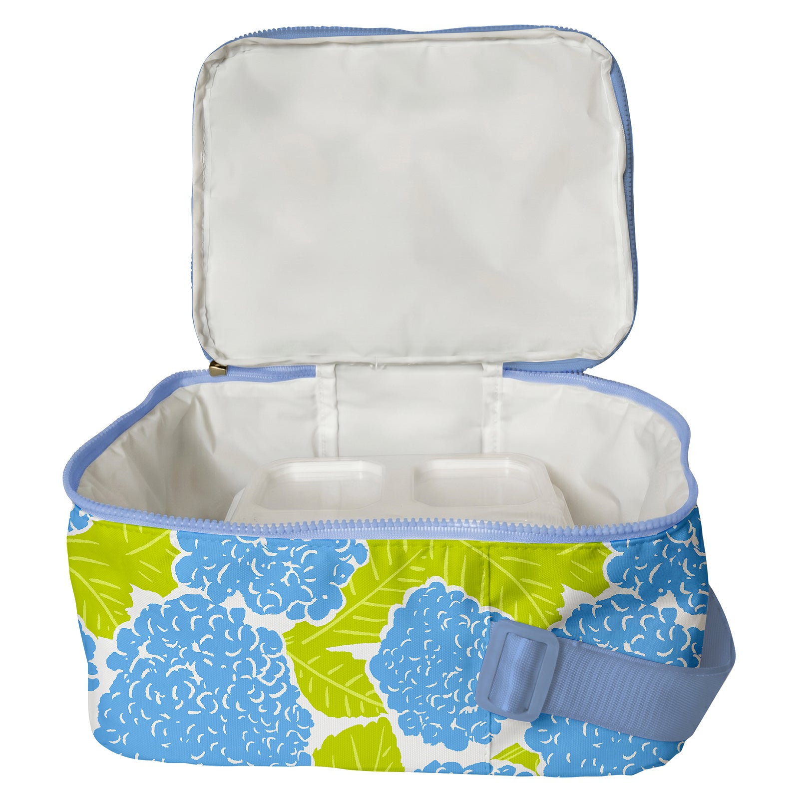 Blue Hydrangea Lunch Tote