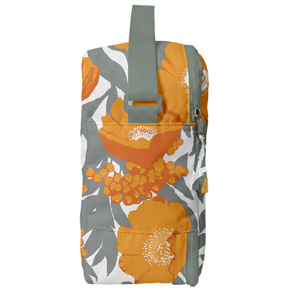 Icelandic Poppies Gold Lunch Tote