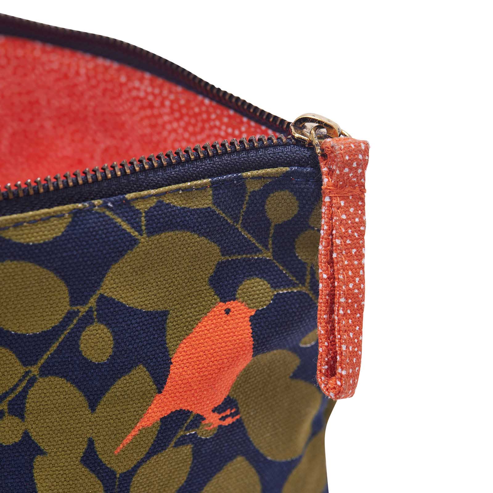 Finches Large Relaxed Pouch Pouch - rockflowerpaper