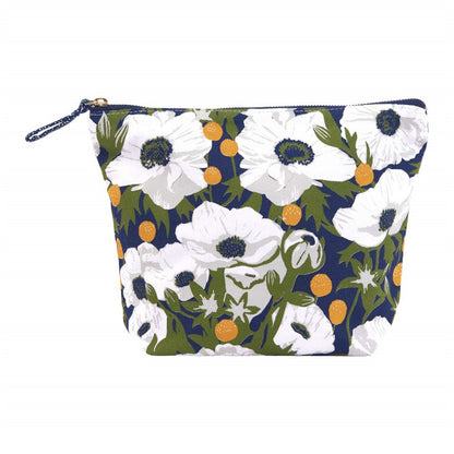 Anemone Poppy Pouch Large Pouch - rockflowerpaper