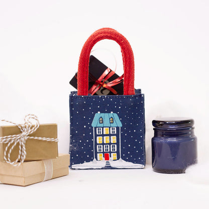 Holiday House Small Reusable Itsy Bitsy Gift Bag Gift Bag - rockflowerpaper