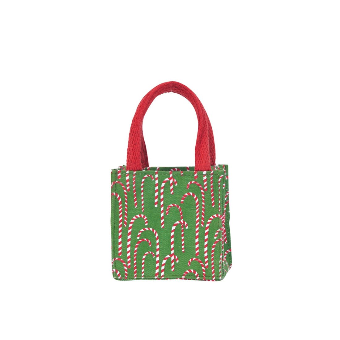 Candy Canes Reusable Itsy Bitsy Gift Bag Gift Bag - rockflowerpaper