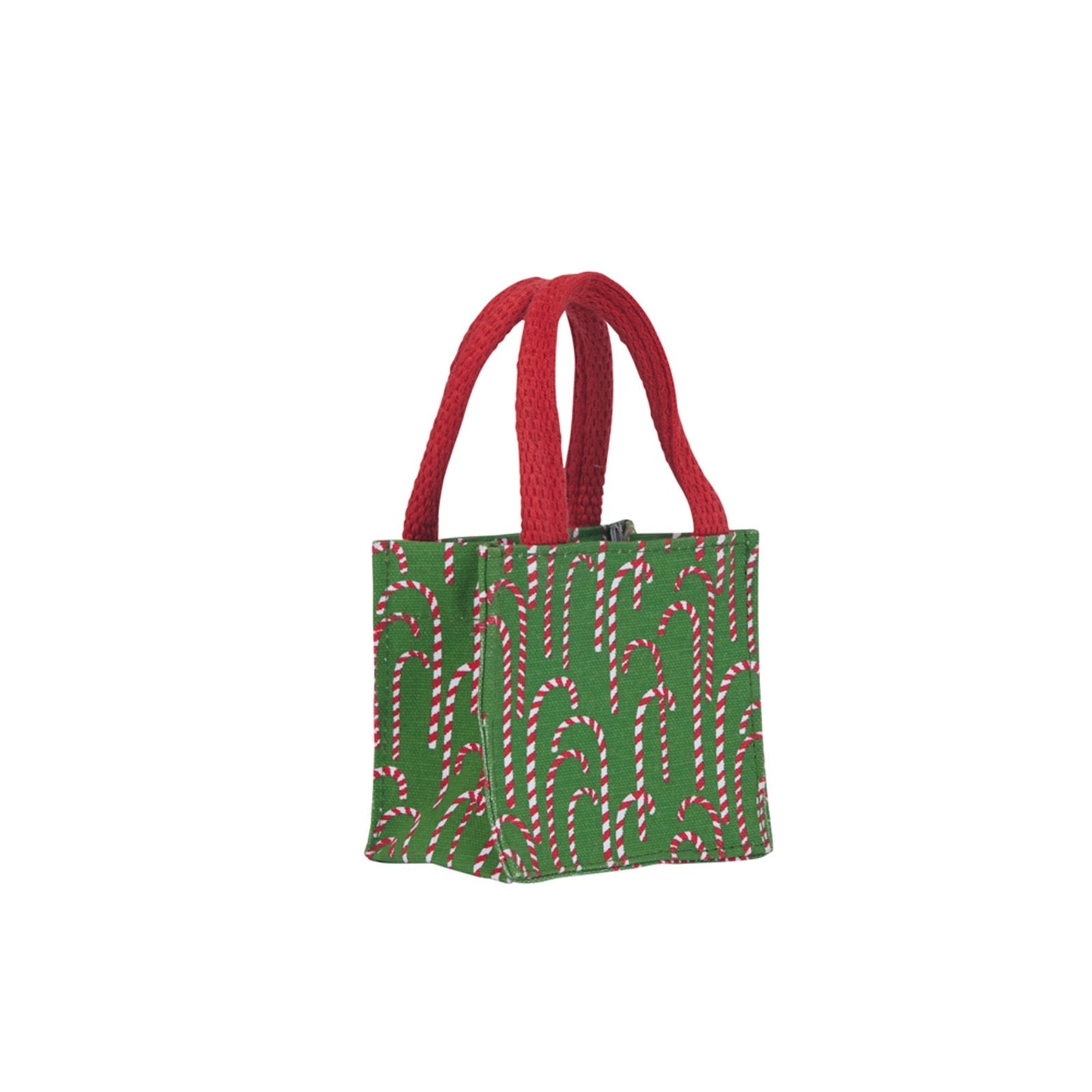 Candy Canes Reusable Itsy Bitsy Gift Bag Gift Bag - rockflowerpaper