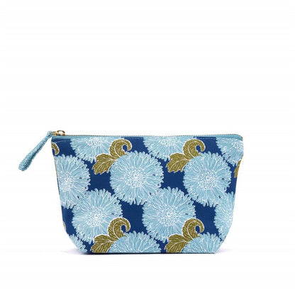 Chrysanthemum Flower Pouch Medium Pouch - rockflowerpaper