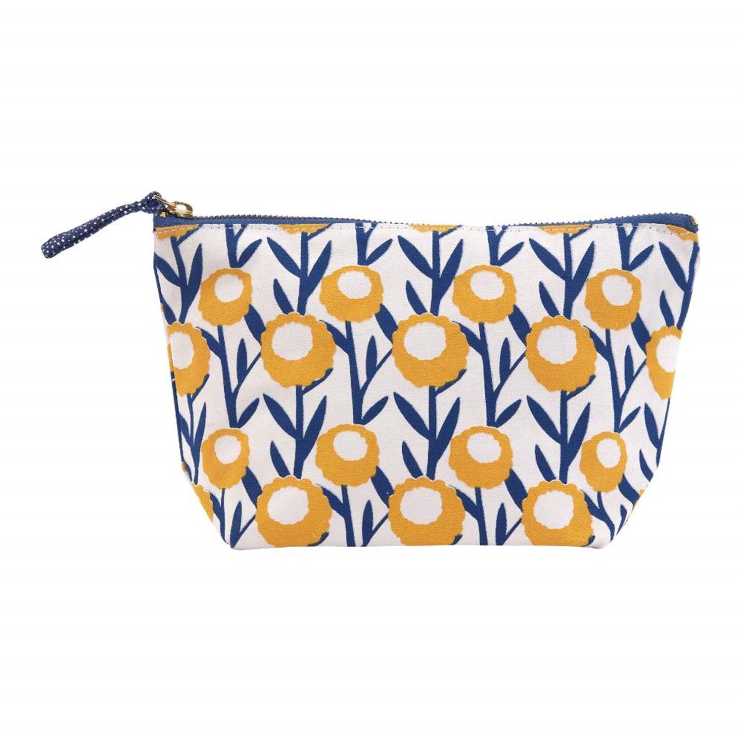 Golden Glow Yellow Pouch Medium Pouch - rockflowerpaper