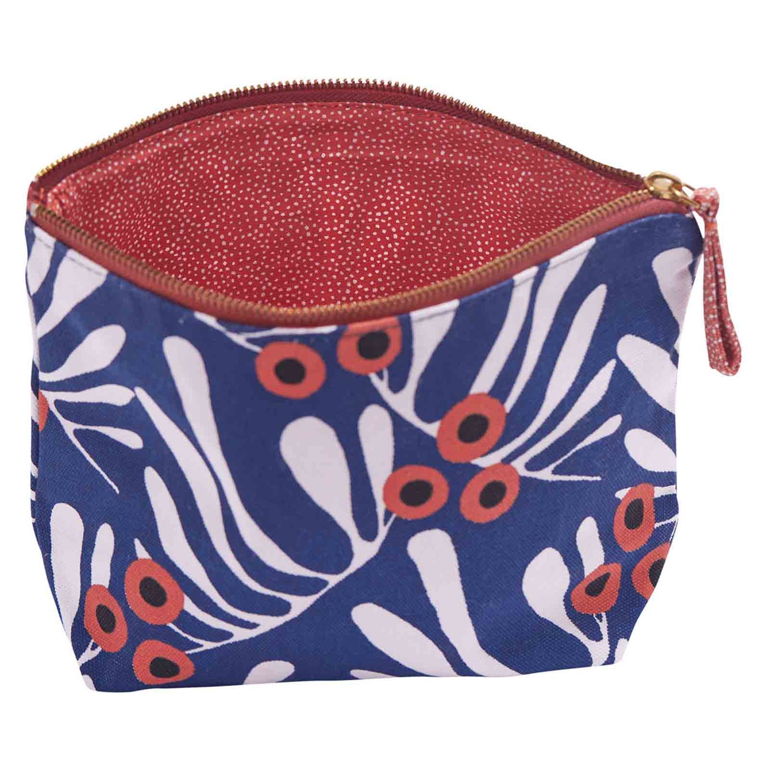Francoise Navy Medium Relaxed Pouch Pouch - rockflowerpaper