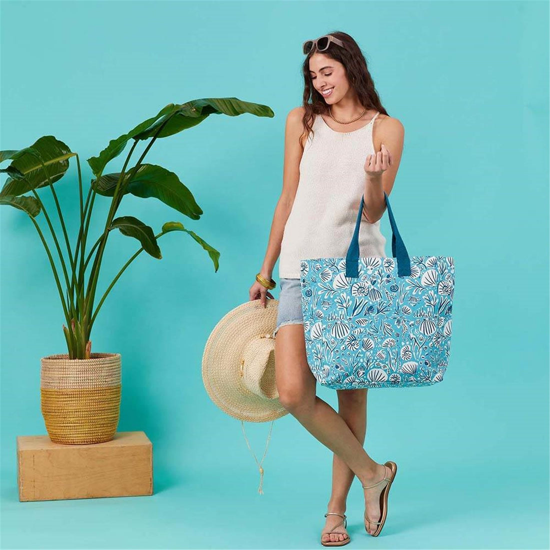 Sea Life Carryall CARRYALL - rockflowerpaper