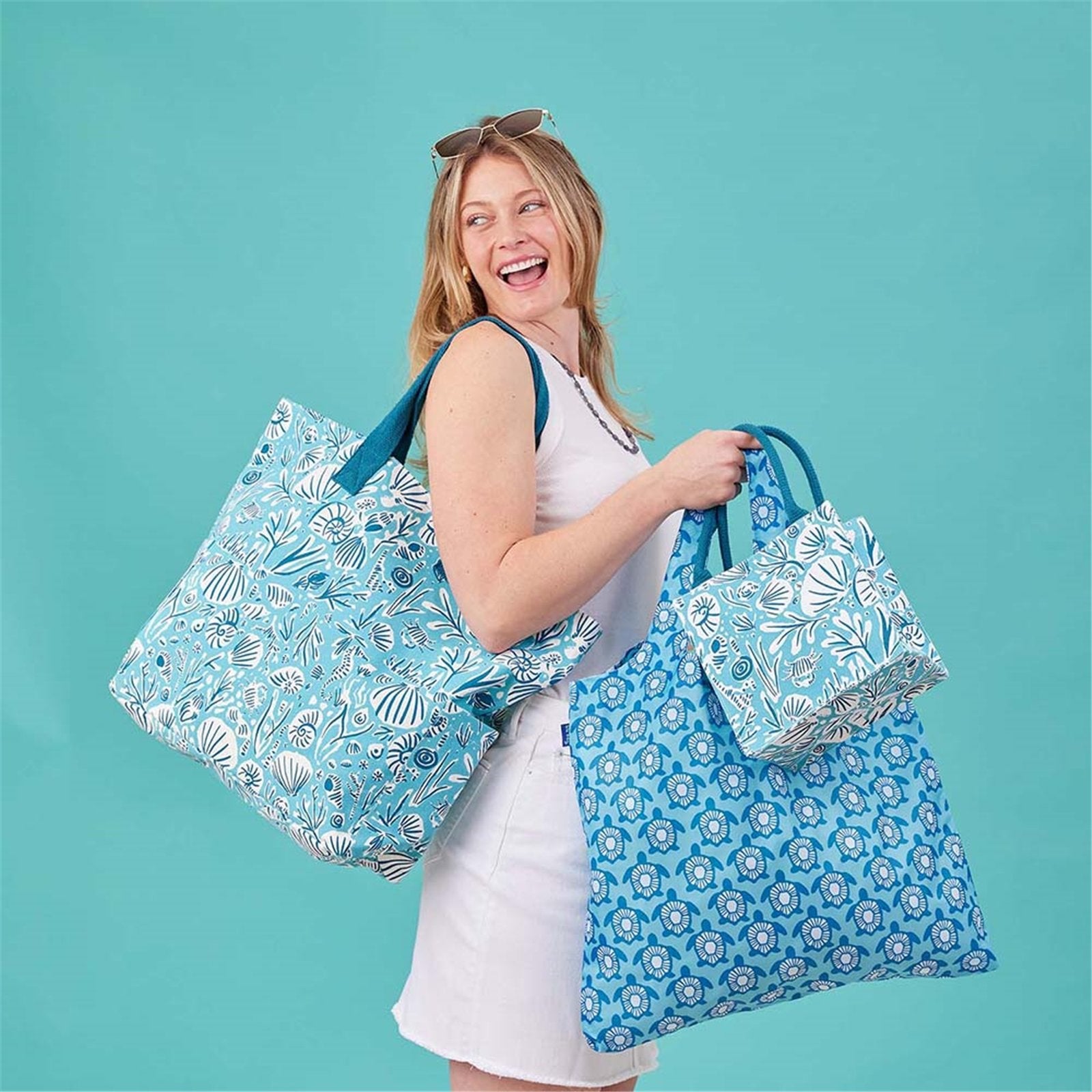 Sea Life Carryall CARRYALL - rockflowerpaper