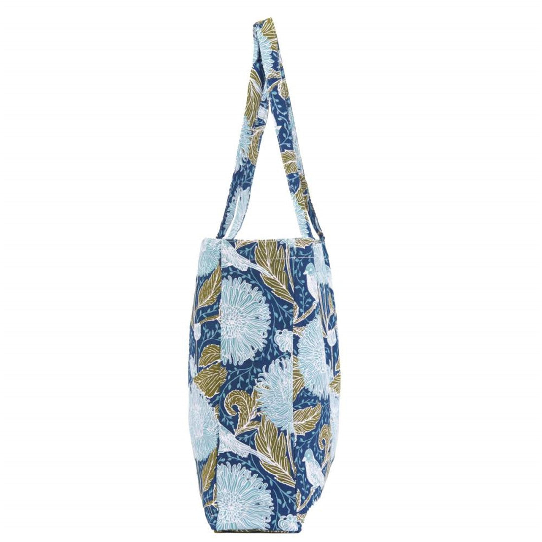 Chrysanthemum Bird Little Shopper Tote Bag Tote - rockflowerpaper