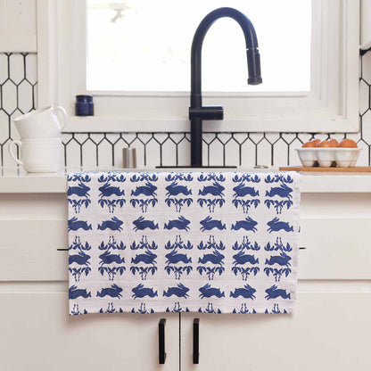 Yorktown Cotton Kitchen Towels (Set of 3) Kitchen Towel - rockflowerpaper