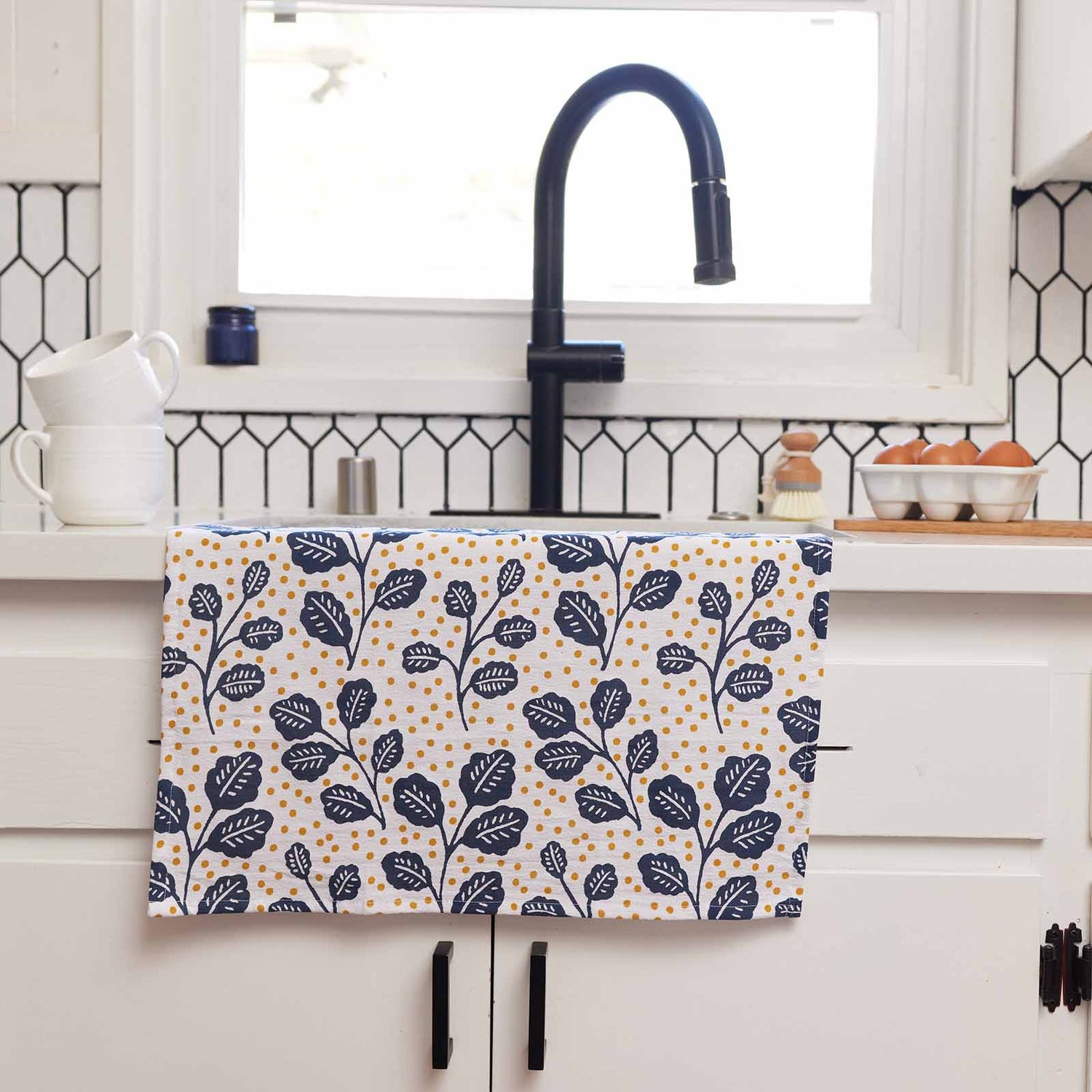 Scandi Cotton Kitchen Towels (Set of 3) Cotton Kitchen Towel - rockflowerpaper