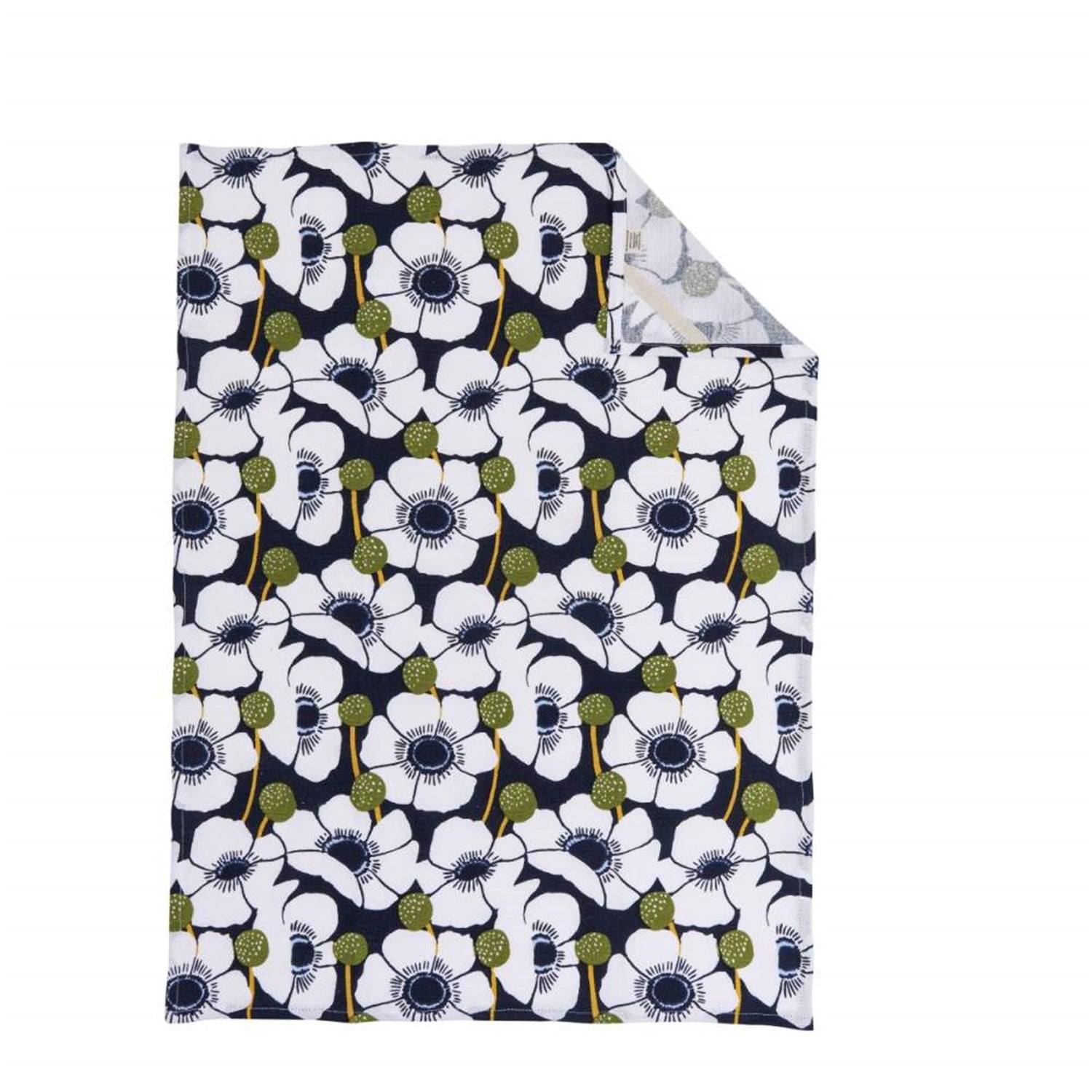 Windflower Cotton Kitchen Towels (Set of 3) Cotton Kitchen Towel - rockflowerpaper