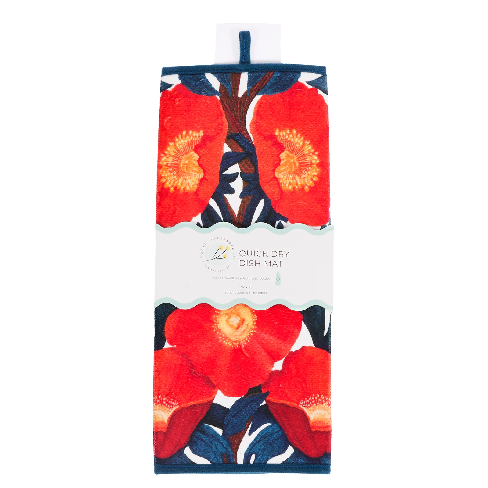 Icelandic Poppies Quick Drying Mat