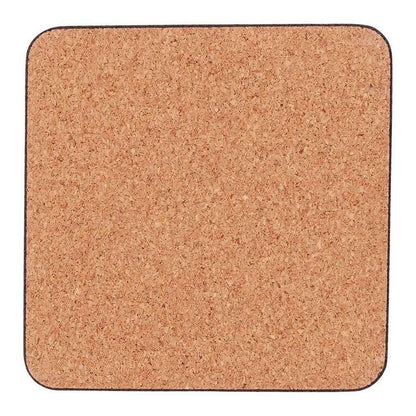 Pink Dogwood Square Coaster - Set of 4 Coaster - rockflowerpaper