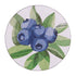 Blueberry Bunch Round Coaster - Set of 4 Coaster - rockflowerpaper