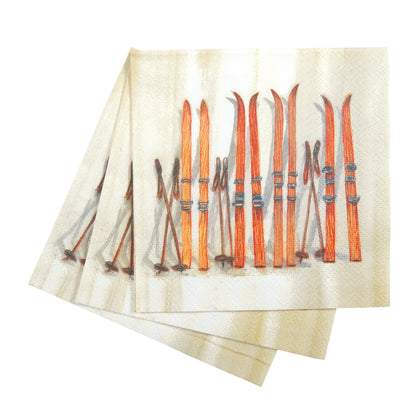 Mont Blanc Paper Cocktail Napkins (Pack of 25)