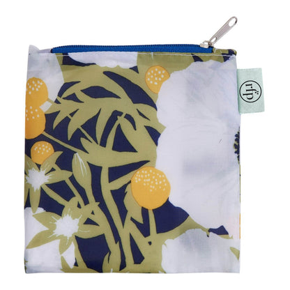 Anemone Poppy blu Reusable Shopping Bag Reusable Shopping Bag - rockflowerpaper