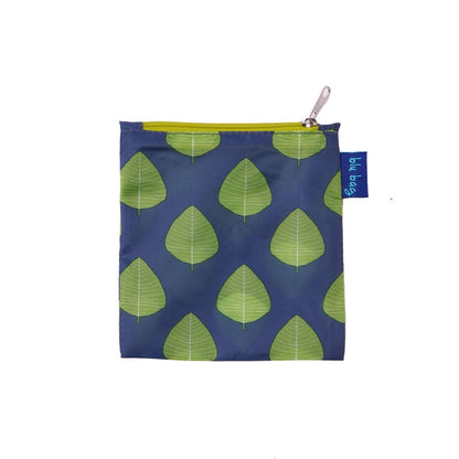 Aspen Leaves Blu Bag Reusable Shopping Bag - Machine Washable Reusable Shopping Bag - rockflowerpaper