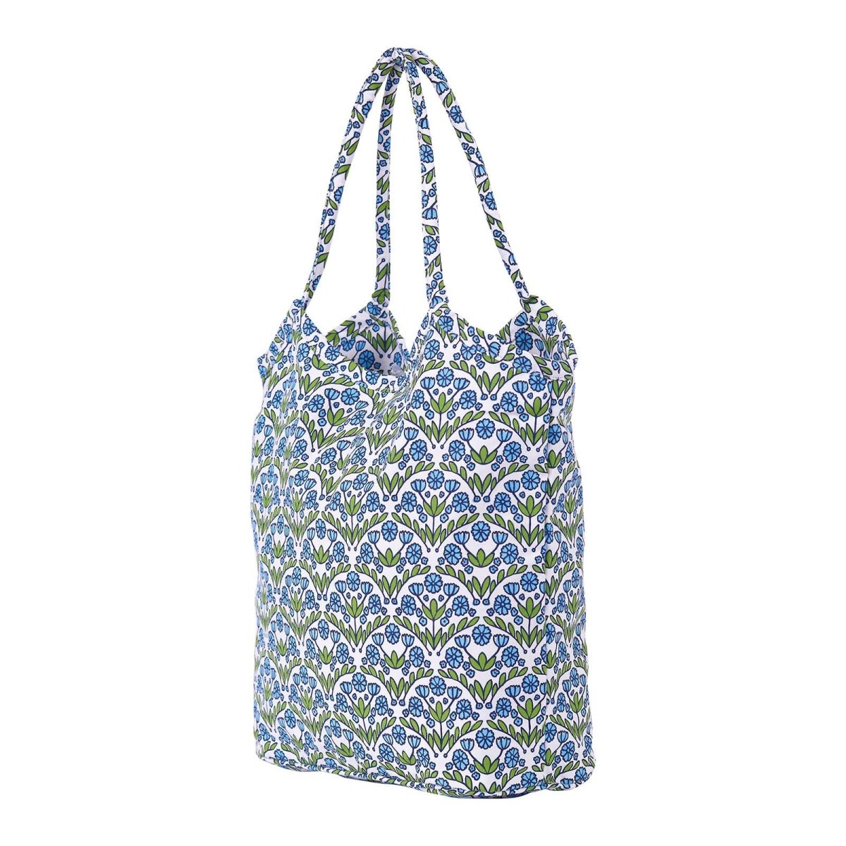 Blaire Blue Bucket Bag Tote - rockflowerpaper