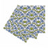 Blaire Blue Paper Cocktail Napkins (Pack of 25) Paper Cocktail Napkin - rockflowerpaper