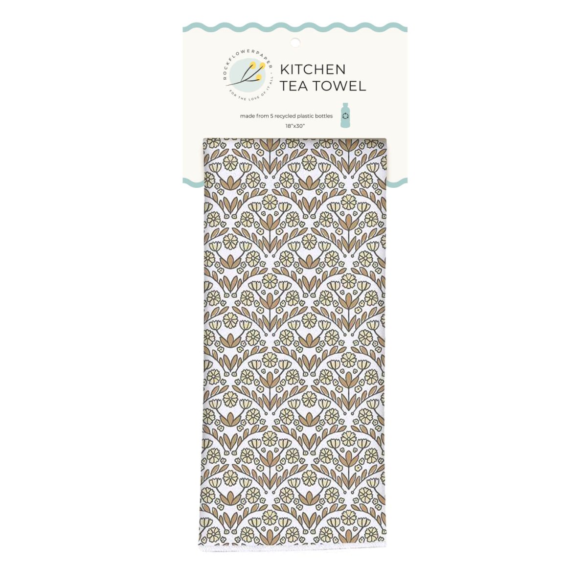 Blaire Tan Eco Kitchen Tea Towel Tea Towel - rockflowerpaper
