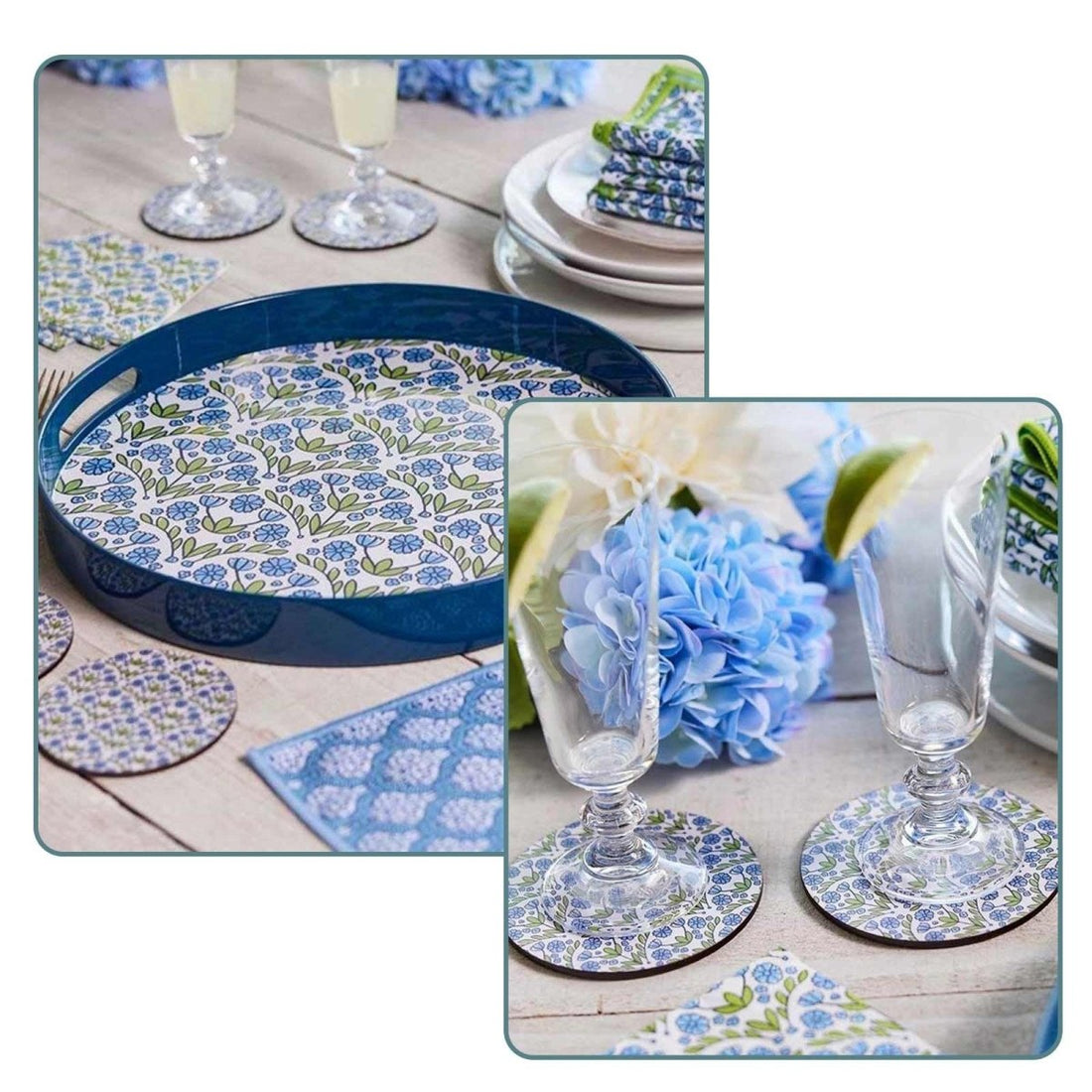 Blaire Tray &amp; Coaster Bundle Coaster - rockflowerpaper