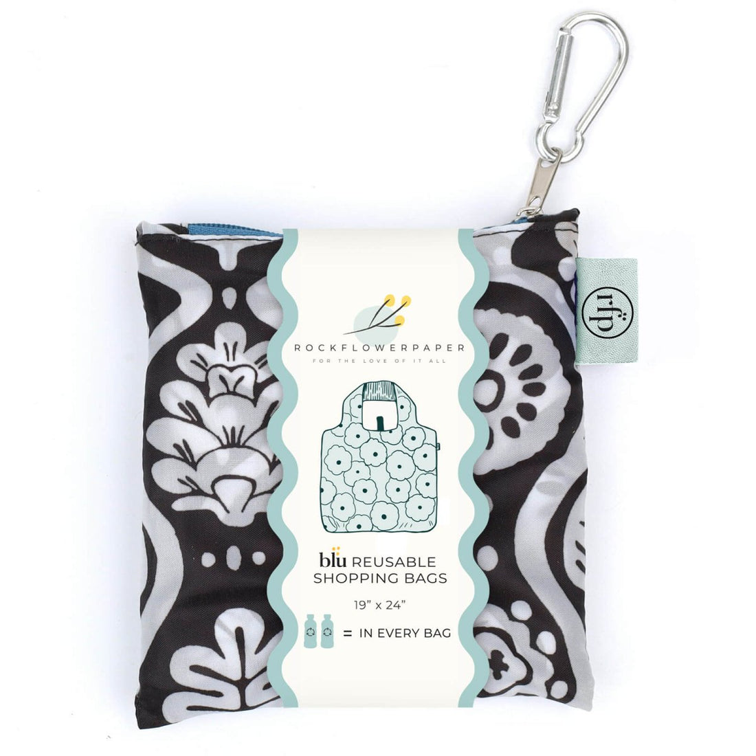 Bloom &amp; Twig blu Reusable Shopping Bag Reusable Shopping Bag - rockflowerpaper