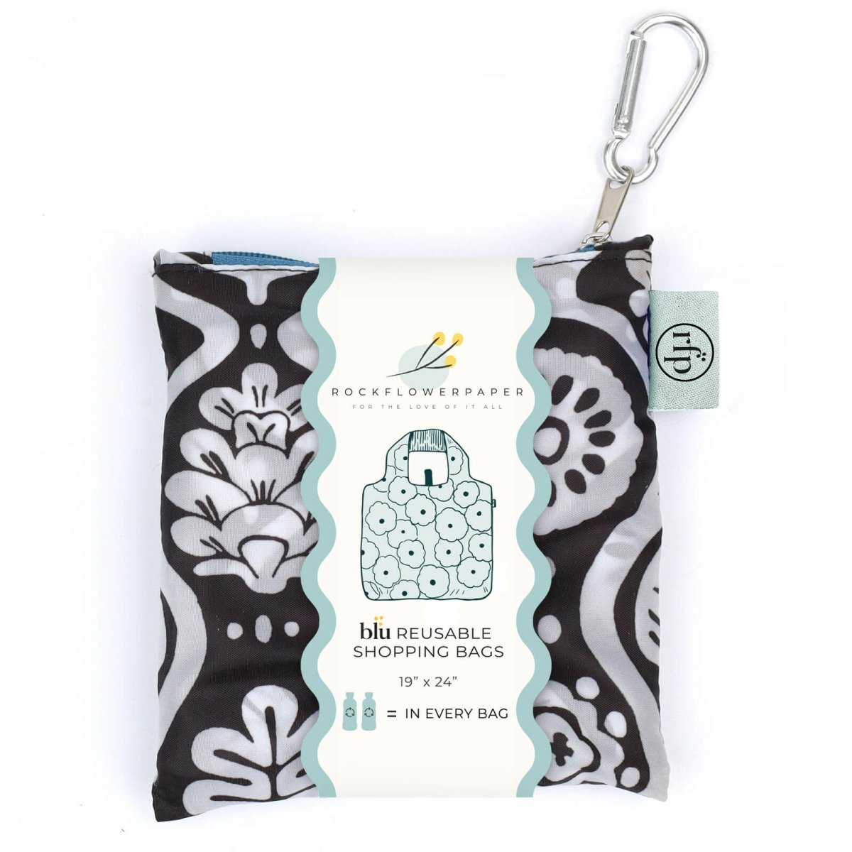 Bloom &amp; Twig blu Reusable Shopping Bag Reusable Shopping Bag - rockflowerpaper