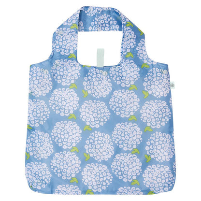 Blue Hydrangea blu Reusable Shopping Bag Reusable Shopping Bag - rockflowerpaper