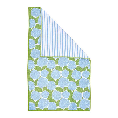 Blue Hydrangea Eco Kitchen Tea Towel Tea Towel - rockflowerpaper