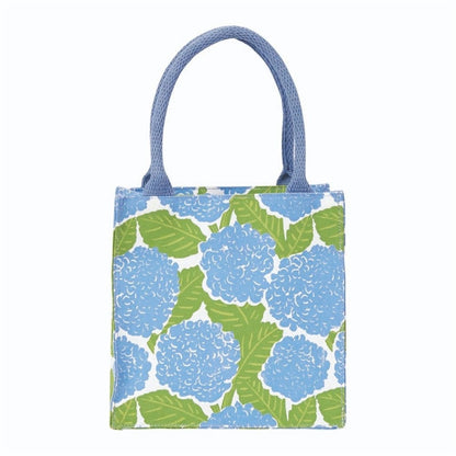 Blue Hydrangea Reusable Itsy Bitsy Gift Bag Gift Bag - rockflowerpaper