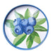 Blueberry Bunch 15 Inch Round Tray