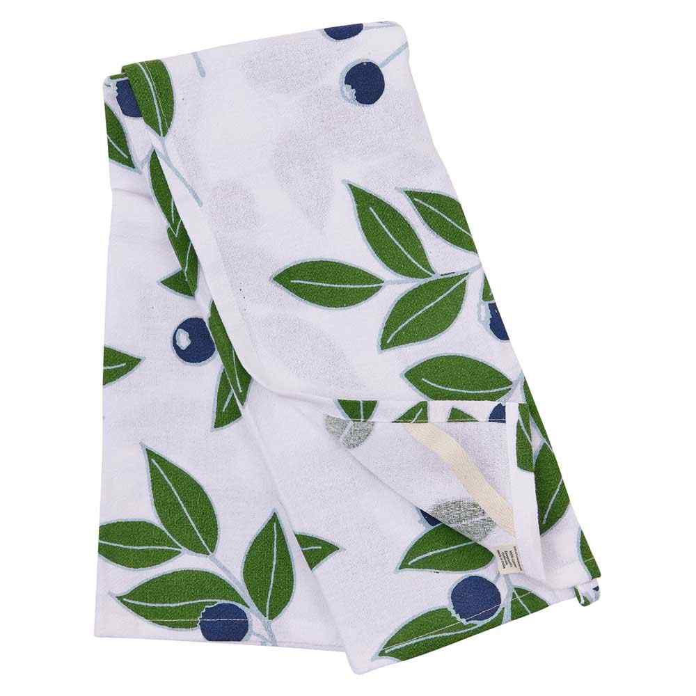 Blueberry Bunch Cotton Kitchen Towels (Set of 3) Cotton Kitchen Towel - rockflowerpaper