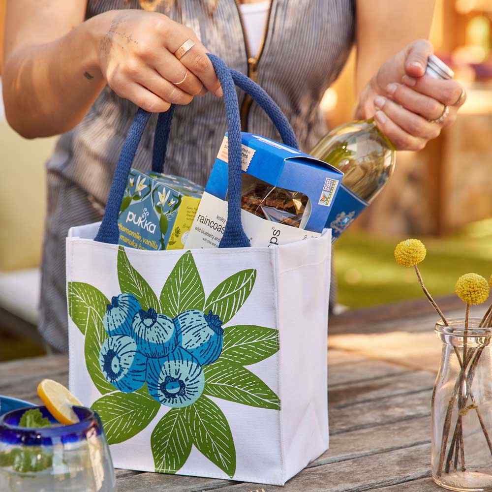 Blueberry Bunch Reusable Itsy Bitsy Gift Bag Gift Bag - rockflowerpaper