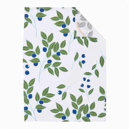 Blueberry Medley Cotton Kitchen Towels (Set of 3) Cotton Kitchen Towel - rockflowerpaper