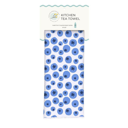 Blueberry Medley Eco Kitchen Tea Towel Tea Towel - rockflowerpaper