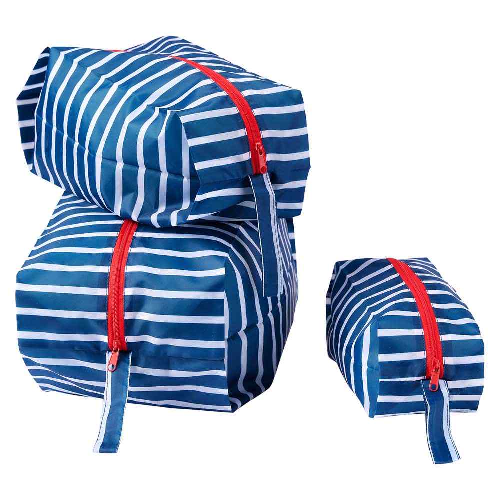 Breton Stripe Travel Cube Travel Cube - rockflowerpaper